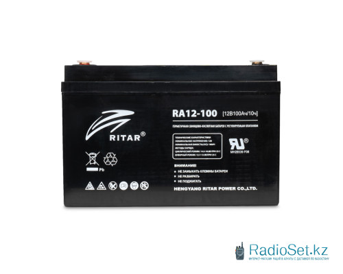 Аккумуляторная батарея Ritar RA12-100 12В 100 Ач Аккумуляторная батарея Ritar RA12-100 12В 100 Ач